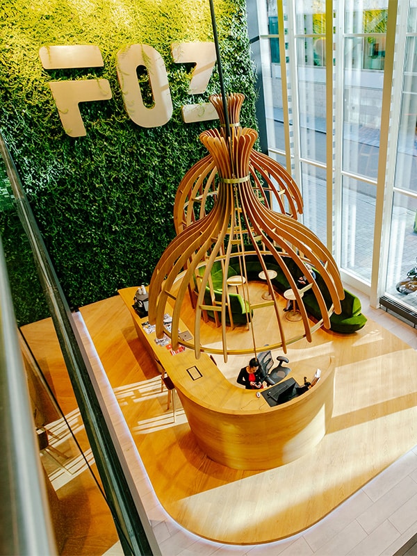 Muro vegetal Sempergreen FOZ Amsterdam top