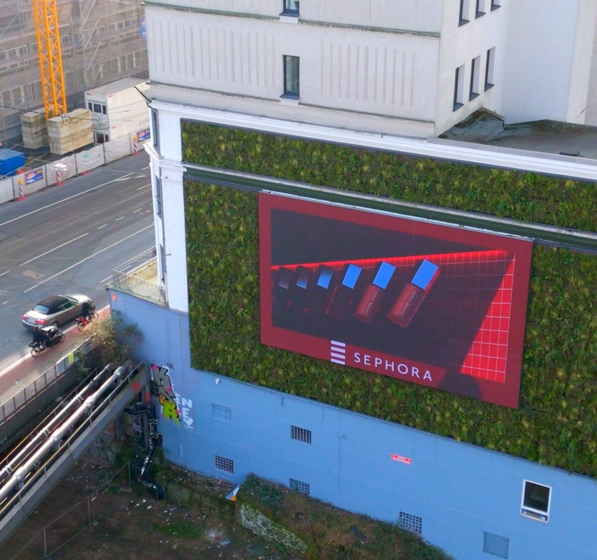 SemperGreenwall el digital verde dusseldorf alemania