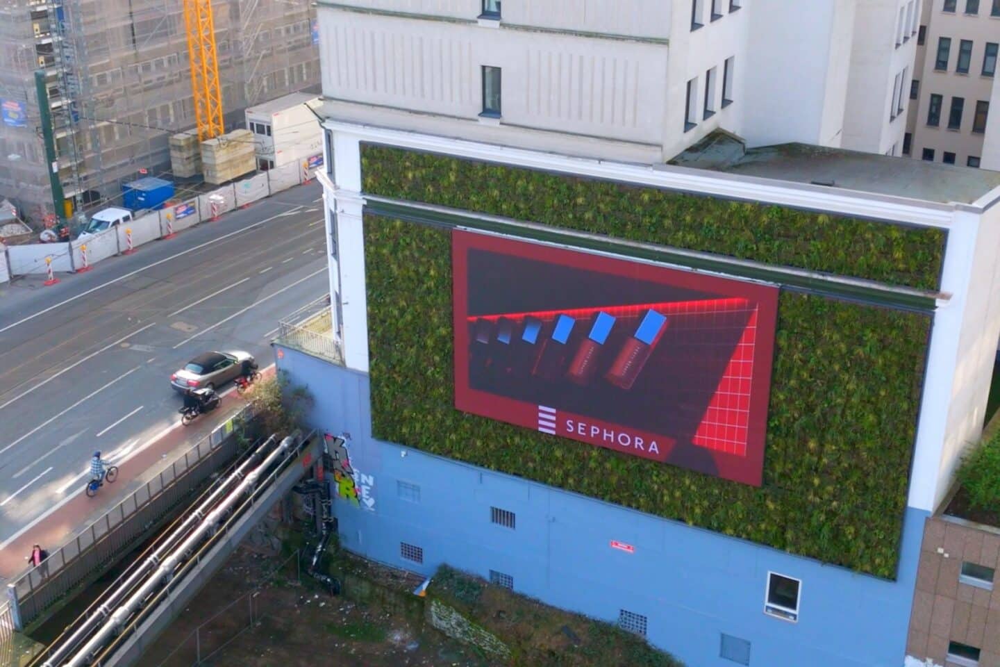 SemperGreenwall el digital verde dusseldorf alemania